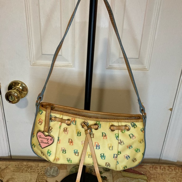 VNTG DOONEY & BOURKE H3 44475 tote Shoulderbag small purse - Picture 4 of 11